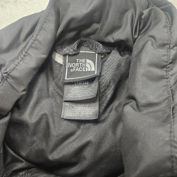 The North Face 550 Down Jacket Boys M 10/12 Black Puffer - Picture 6 of 9